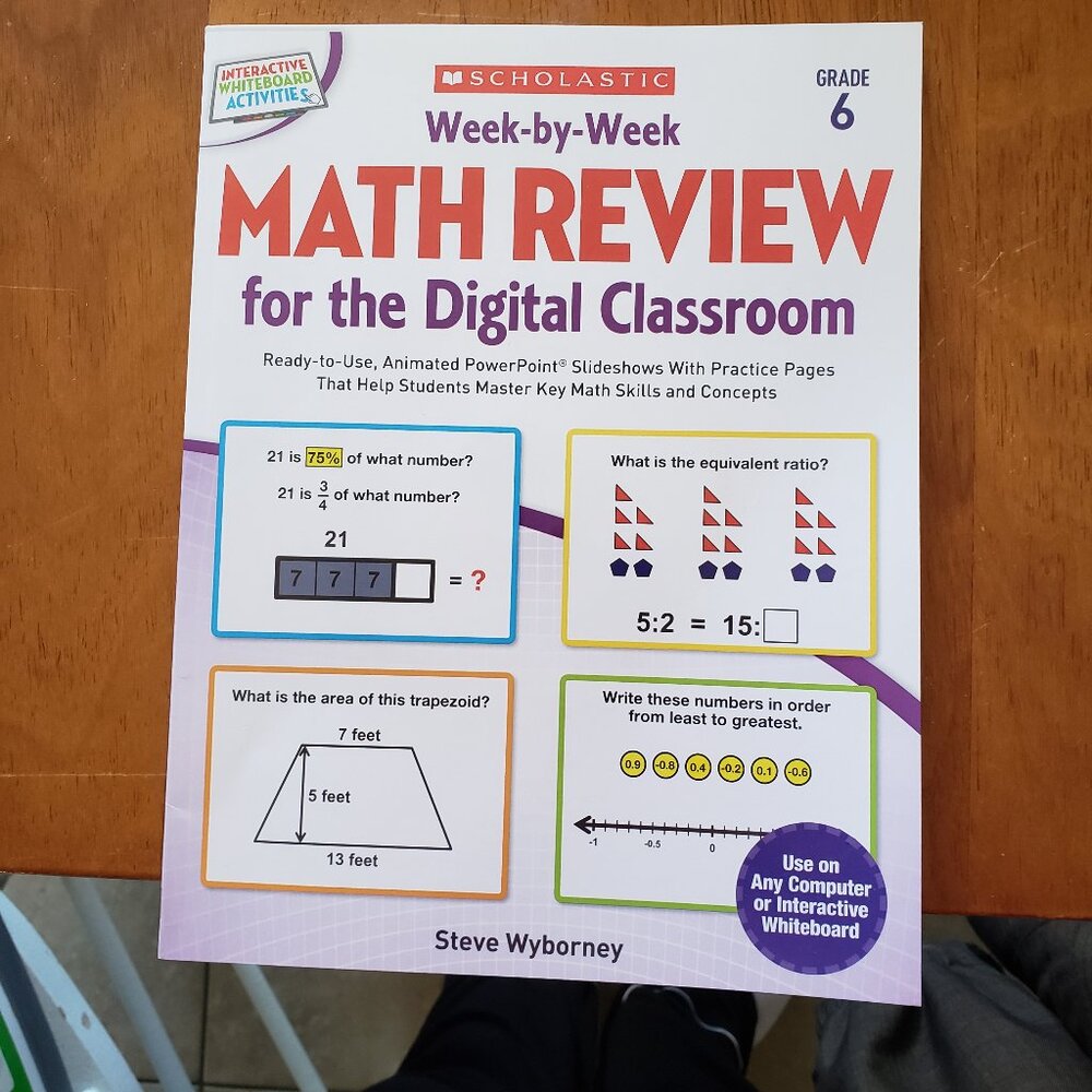 Math review for the digital classroom